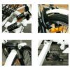 Black TDR 22" 20" Adult Trike 3-Wheel Bike Electric Tricycle Cruiser Ebike - Image 10