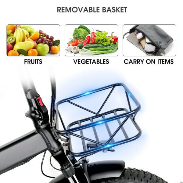 KRISTALL GW20 48V15AH 750W FAT TIRE FOLDING EBIKE - Image 4