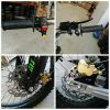 125CC DIRT BIKE PIT MOTOR TRAIL MOTOCROSS ELE-START 14/17 BIG WHEEL DINGO BLUE - Image 10