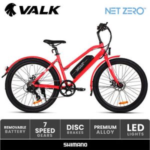 VALK Electric Step Through Bike Thru eBike Ladies Womens e-Bike