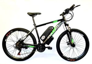 750W 48V 15AH Cut Off Brake 27.5 Rim with Pedal Assist CULLEN VERSION 2 plus Green