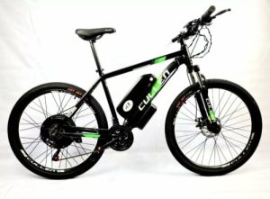 1000W 48V 15AH Cut Off Brake 27.5 Rim with Pedal Assist CULLEN VERSION 2 plus Green