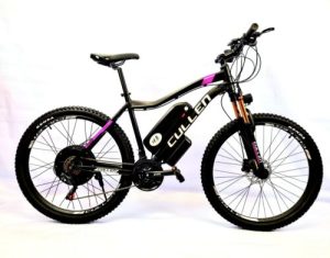 2000W 52V 15AH hydraulic Cut Off Brake Lever 27.5x2.1 Rim Cullen Version 4 Pink