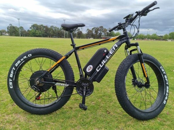 FAT TYRE ELECTRIC BIKE 26'' 4.0 1000W 48V 15AH EBIKE Hydraulic Brake - Image 3