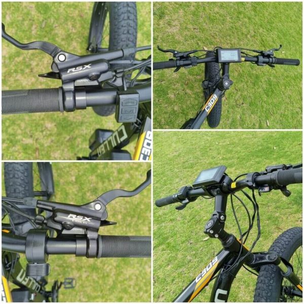 FAT TYRE ELECTRIC BIKE 26'' 4.0 1000W 48V 15AH EBIKE Hydraulic Brake - Image 7