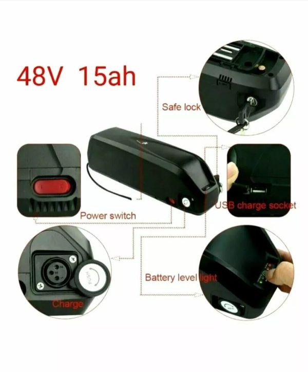750W 48V 15AH Cut Off Brake 27.5 Rim with Pedal Assist CULLEN VERSION 2 plus - Image 11