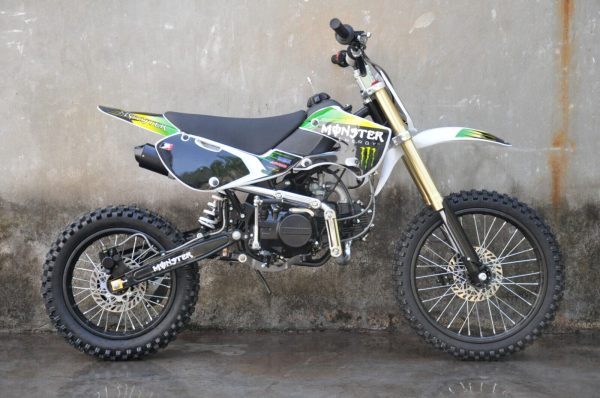 150CC bigfoot OIL COOLED DIRT TRAIL PIT MOTOR 2 WHEELS PRO BIKE GREEN