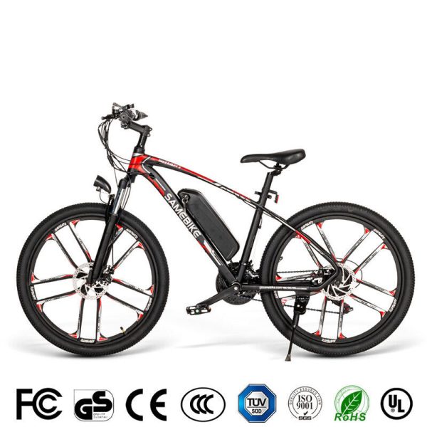 26" Sm26 Samebike Mountain eBike 350W  48V 10Ah Shimano 21 Speed - Image 2