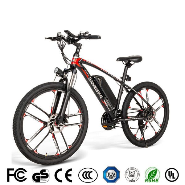 26" Sm26 Samebike Mountain eBike 350W  48V 10Ah Shimano 21 Speed - Image 3