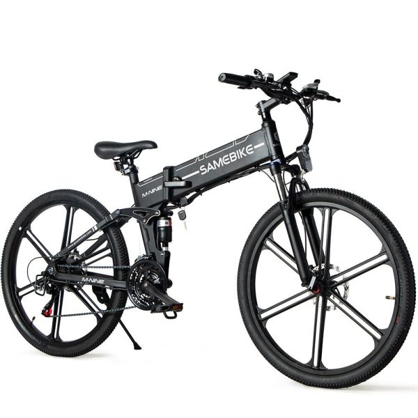 Sambike LO26 II 26" Mountain Folding eBike 500W 48V 10Ah Full Suspension - Image 2