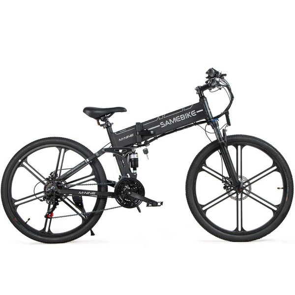 Sambike LO26 II 26" Mountain Folding eBike 500W 48V 10Ah Full Suspension - Image 3