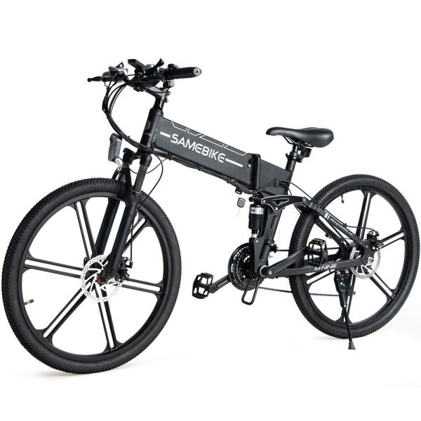 Sambike LO26 II 26" Mountain Folding eBike 500W 48V 10Ah Full Suspension - Image 4