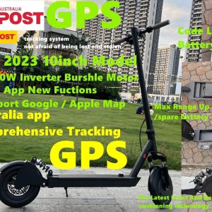 New 2023 Electric Scooter 1100W 45km/h 100km Range GPS track Google & Apple map