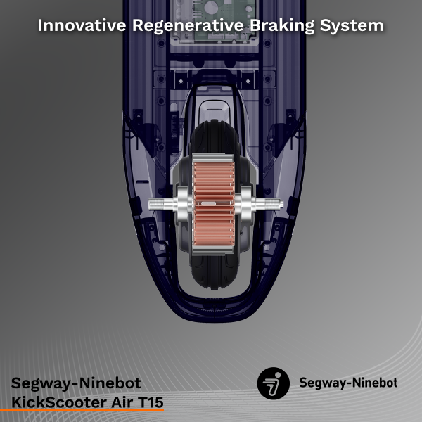 Segway Ninebot Kickscooter Air T15 Electric Scooter Smart Compact Foldable - Image 10