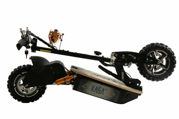 Kasa 2000W Electric Scooter 60V Foldable Motorised Bike 12" Off Road Tyre Light - Image 4