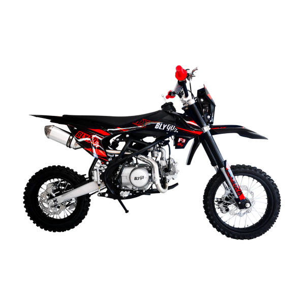 BLYGO – K3 125cc Manual Clutch 4 Gears Kick Start PIT Dirt Bike - Image 2