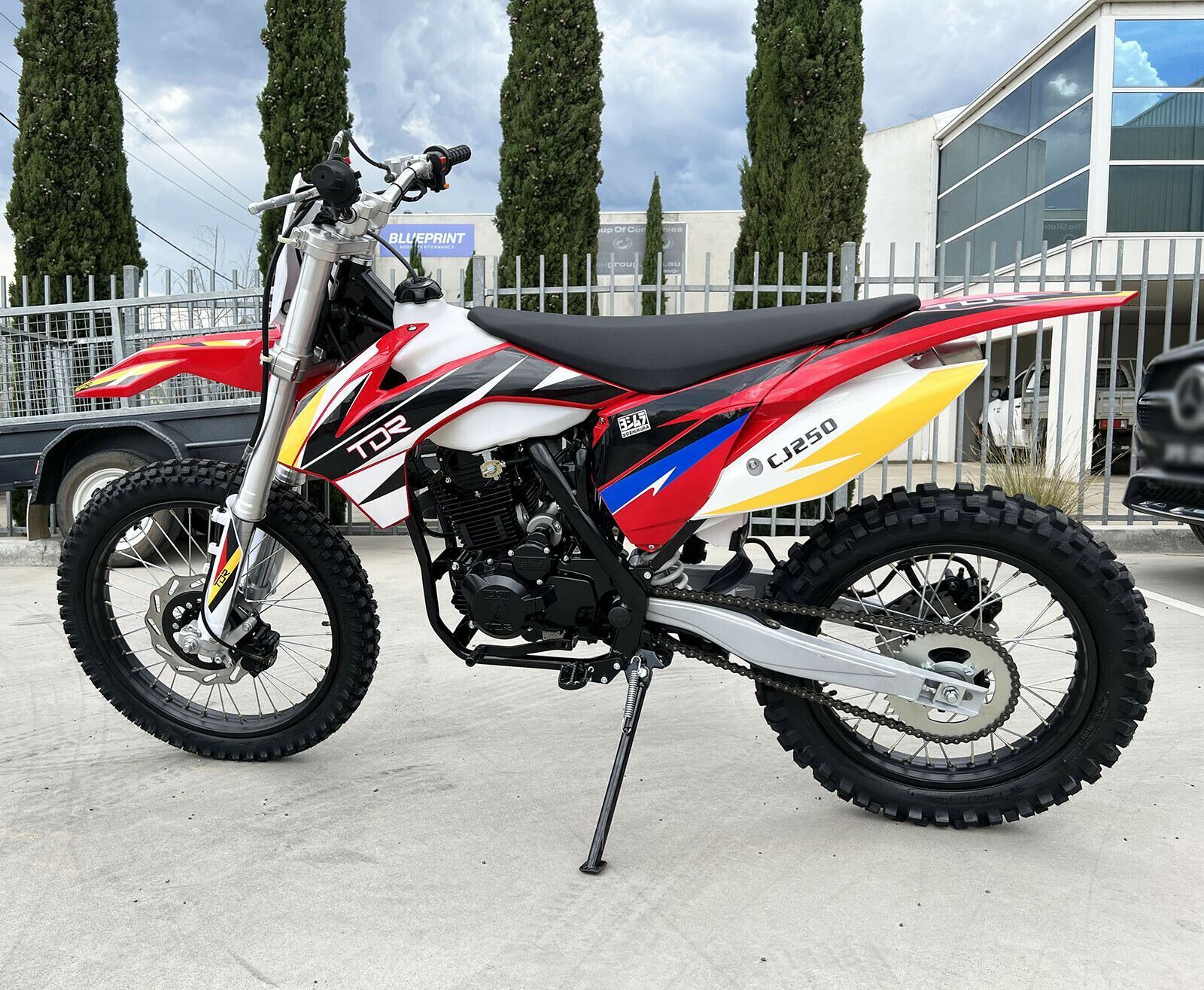 TDR 250CC PIT MOTOR DIRT BIKE ENDURO TRAIL OFFROAD FULL SIZE ADULT TEEN - Image 4