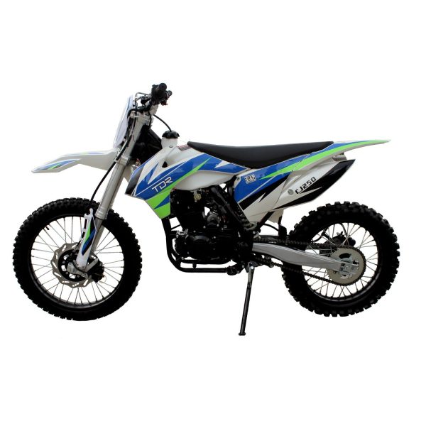 TDR MOTOCROSS 250CC PIT MOTOR DIRT BIKE TRAIL KICK/ELECTRIC START TRAIL BIKE - Image 2