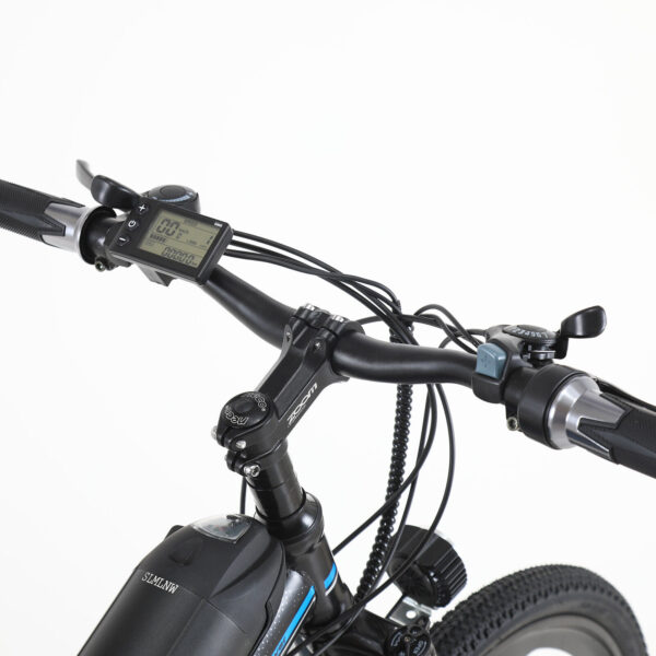 AKEZ 004 350W 36V Electric Folding eBike Mountain Motorized Bicycle Blue - Image 8