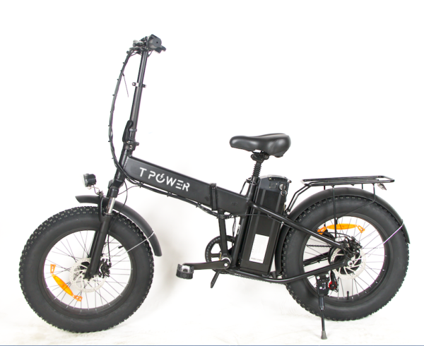 20" Ebike 48V 20Ah Lithium Battery 350W Motor 4'' Fat Tire Front Suspension fold - Image 7