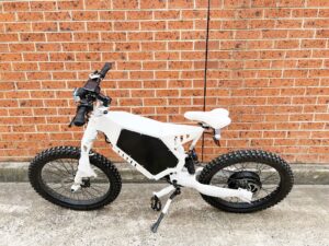 Demo Electric Bicycle Ebike 72V 5000W Mountain Bike 26AH lithium Battery Pick on