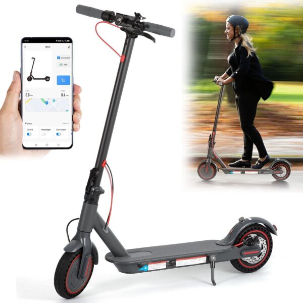 Commuter Foldable 800W Electric Scooter 40KM/H Long Range Adult Travel E-Bike - Image 2