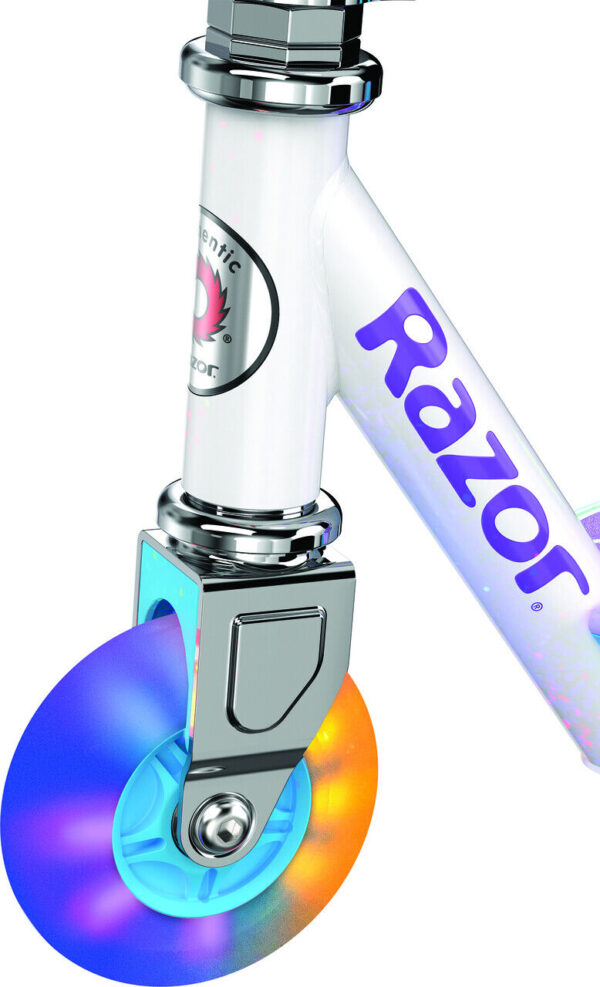 Razor Kids Electric Scooter Kids Motorised Light Up Folding E-Scooter - Image 2