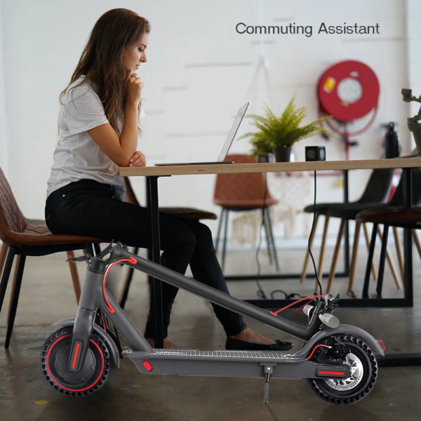 50KM Electric Scooter 800W Foldable Travel Escooter Adults Riding Commuter Bike - Image 10
