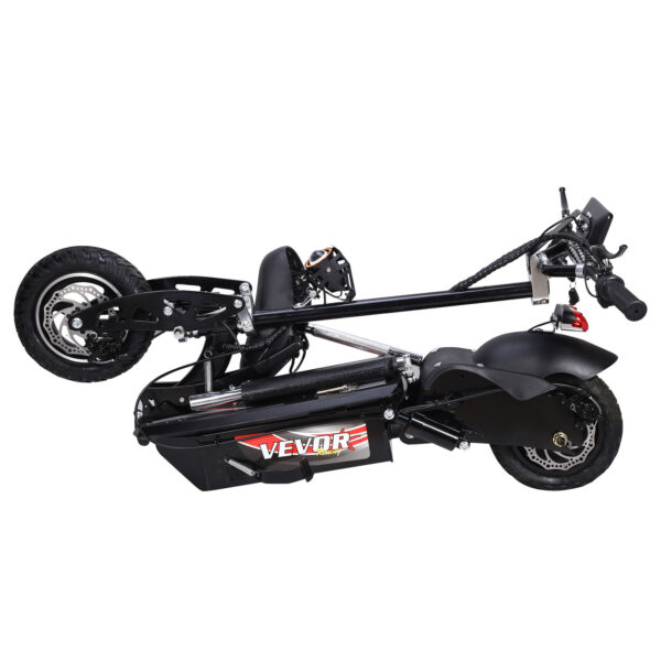 10'' Off Road Electric Scooter 50KM/H 1000W Yellow High Speed Electric Motor Adult Glow eBike - Image 9