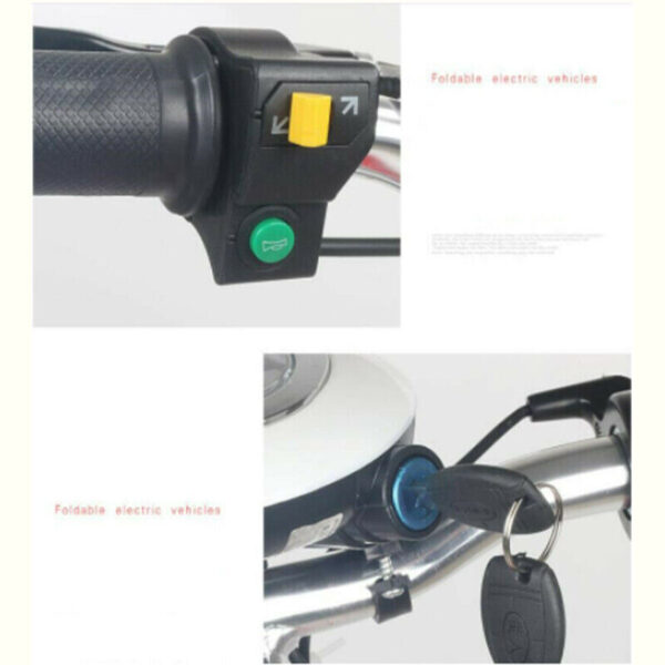 600W 40KM Electric Scooter E Bike Motor Foldable Portable Riding Commuter Adult - Image 4