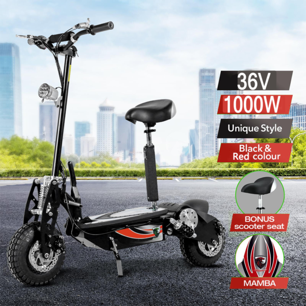 Portable Electric Scooter 50KM/H 50KM 1200W 48V Adult Foldable Travel E Bike