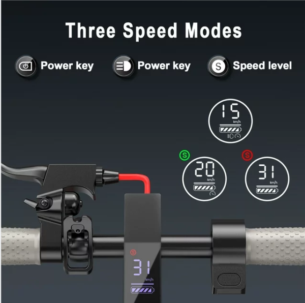 50KM Electric Scooter 800W Foldable Travel Escooter Adults Riding Commuter Bike - Image 8