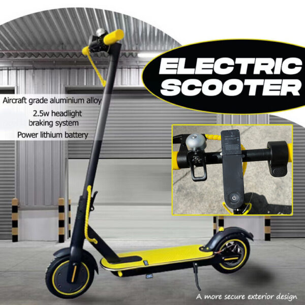 2024 New 900W Electric Scooter Max 40km/h 50Km Range Foldable E Bike Daul Shock absorber - Image 13