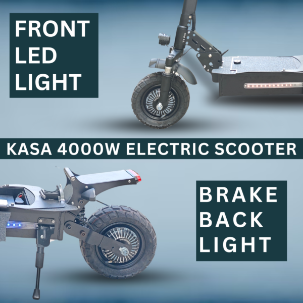 Kasa T1pro 4000w Adult Electric Scooter 48v Off Road Removeable Battery Series 3 - Image 11
