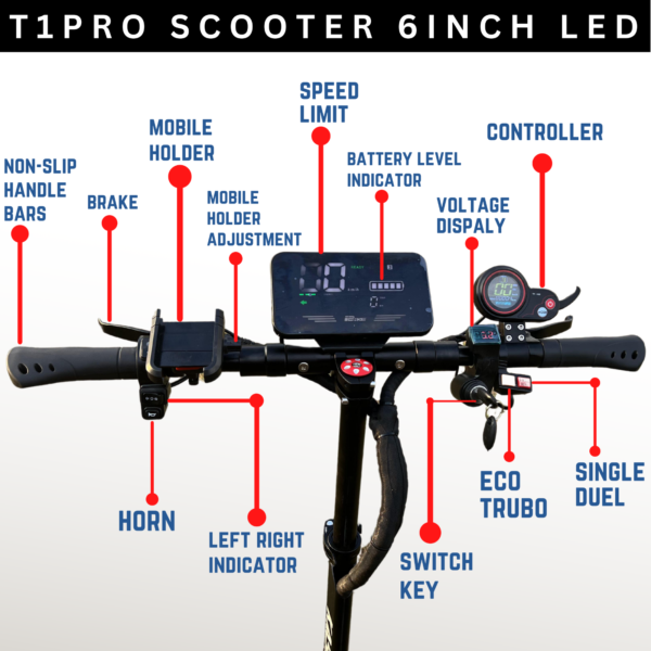 Kasa T1pro 4000w Adult Electric Scooter 48v Off Road Removeable Battery Series 3 - Image 13