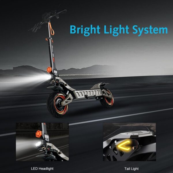 3000W Dual Motor Electric Scooter 70KM/H 70KM Foldable Adult Off Road E-Bike - Image 6