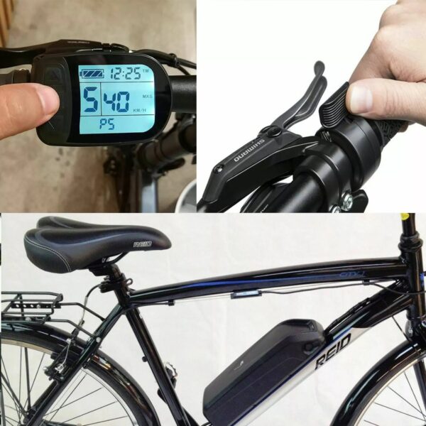 250W Hub 26" inch 12.5AH 36V EBike Motor E-Bicycle Electric Bike Conversion Kit - Image 2