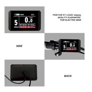 TOH Electric Bike Panel Controller Kit Assembly With Lamp Line Ebike Conversion