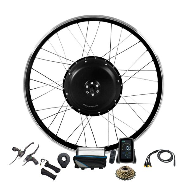 48V 1500W DIY 26" 27.5" 28" 29" 700C Rear Hub EBike Electric Bike Conversion Kit - Image 10