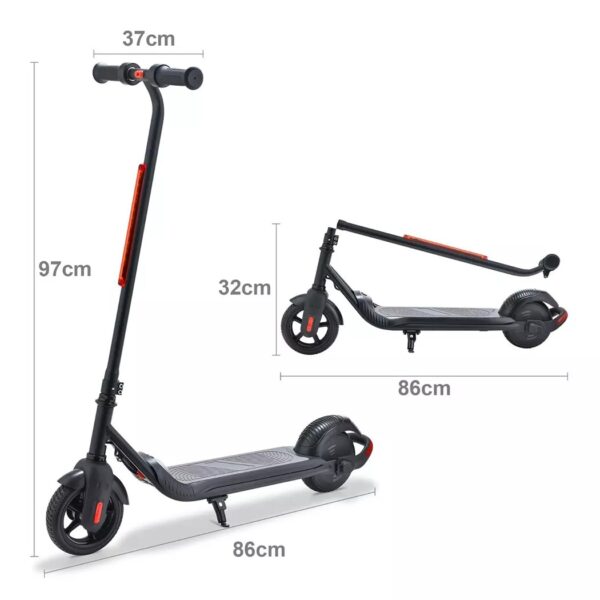 250W Kids Electric Scooter 16KM/H Range Foldable E Scooter Perfect Gift AU - Image 4