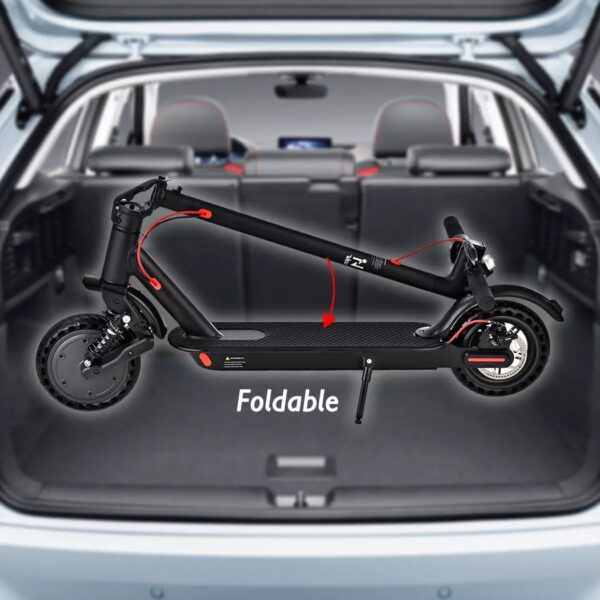 Electric Scooter 900W 40KM/H 50KM Portable Foldable Upgraded Shock Absorption - Image 4