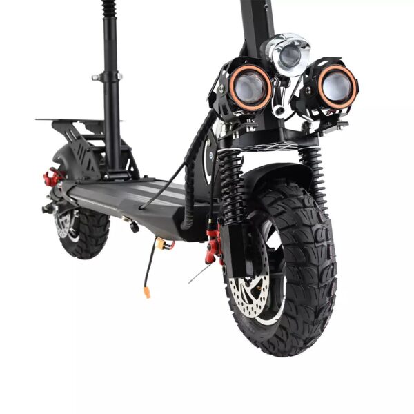 1000W Electric Scooter Off Road 45KM/H Foldable Commuter Adult w/ Seat & Tail - Image 6