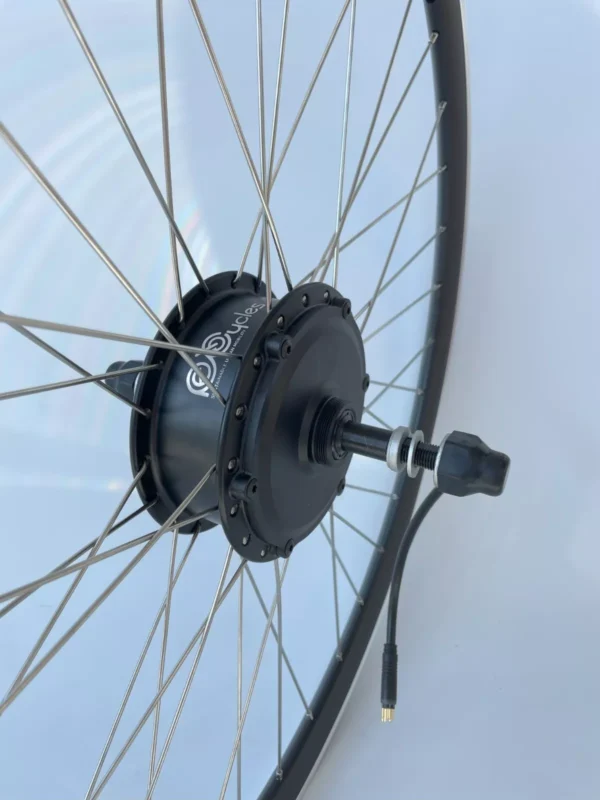 Ebike Conversion Kit with 700C High-Torque Rear Motor for Freewheel & Lights - Image 6
