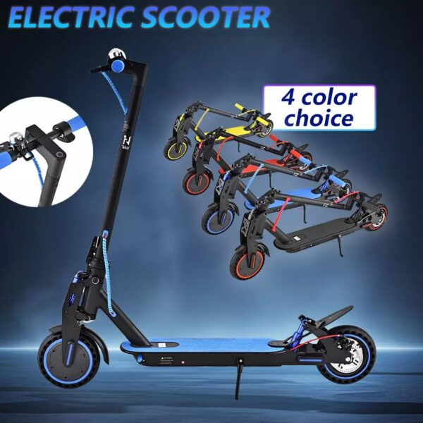 Portable 900W 40KM/HElectric Scooter Foldable Travel E Bike w/ Shock Absorber