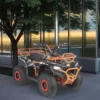 MOVO HE‑K4 500W Electric Quad Bike ATV Orange | 36V 12Ah Lithium Battery Four‑Wheeler, Spring Suspension System, Front Rear Disc Brakes, 6 Inch Wheels, 80KG Max Load - Image 5