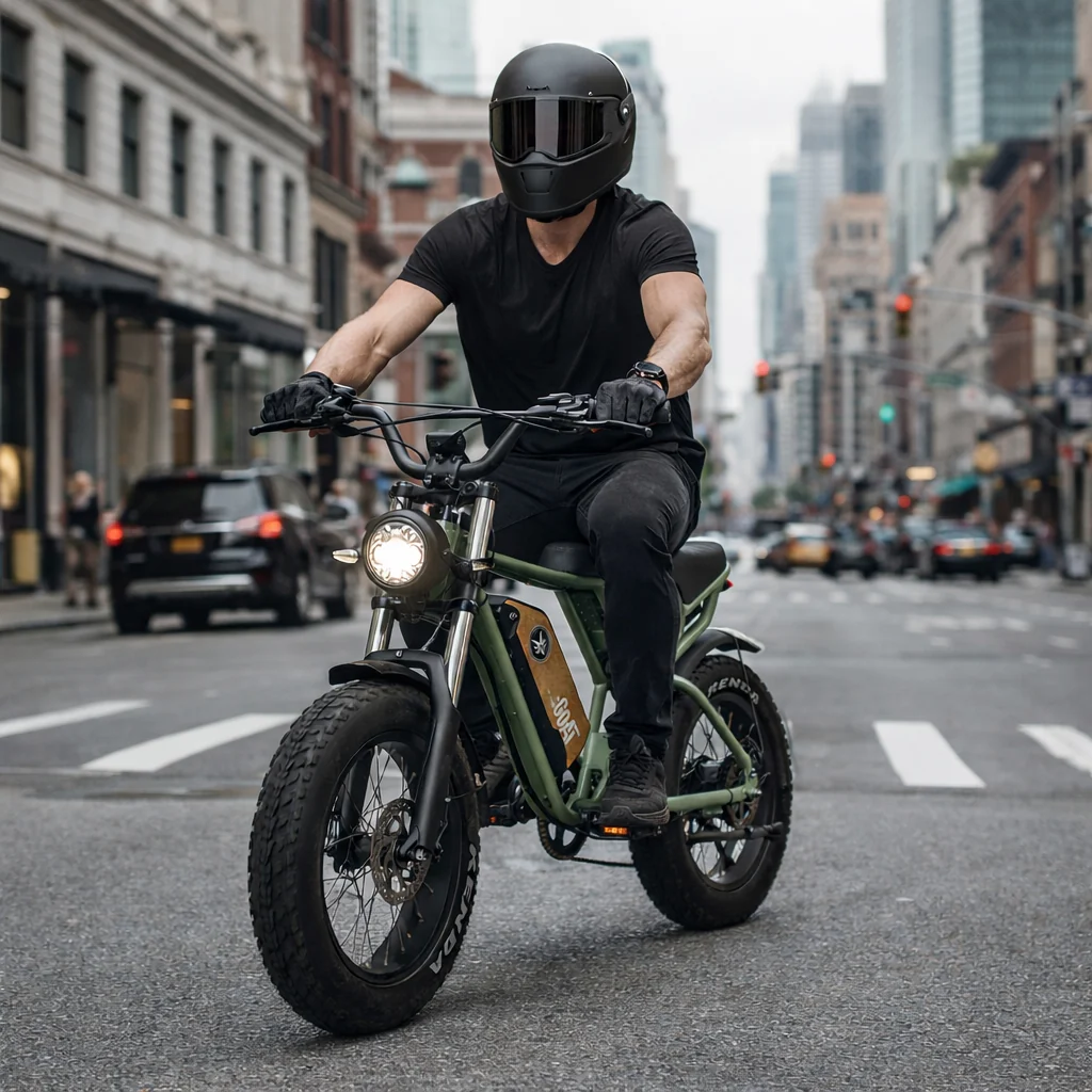 GOAT T3 Practical Fat Tire Electric Bike - Image 2