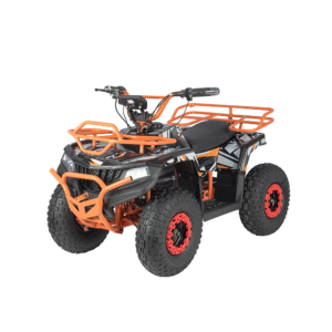 MOVO HE‑K4 500W Electric Quad Bike ATV Orange | 36V 12Ah Lithium Battery Four‑Wheeler, Spring Suspension System, Front Rear Disc Brakes, 6 Inch Wheels, 80KG Max Load, Equipped...